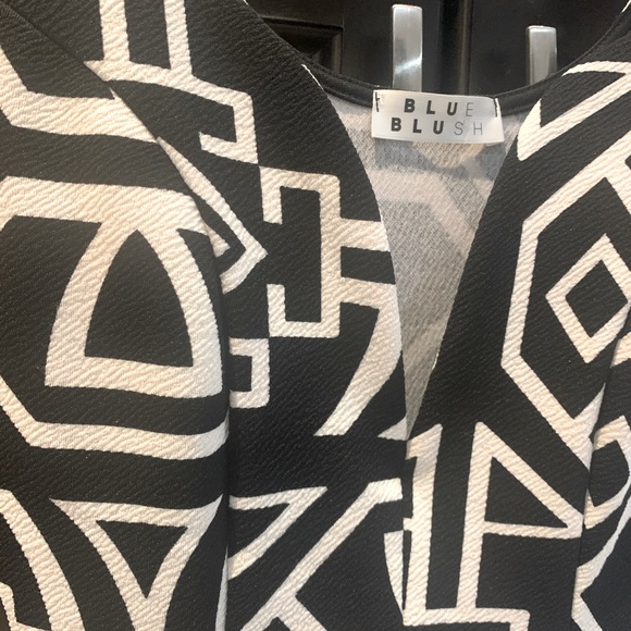 Blue Blush Little Black Dress - Picture 3 of 4